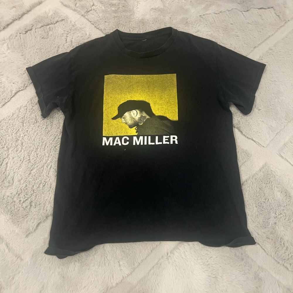 mac miller black t-shirt